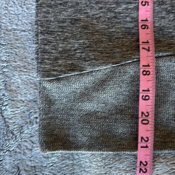 Z by Zella Downtown Mock Neck Brushed Jersey Crop Sweatshirt in Grey Size XL EUC - Picture 6 of 6